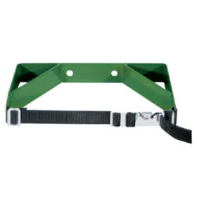 Anthony WB200C Cylinder Wall Brackets, Dual with Chain, Steel, 7 in to 9 1/2 in, Green