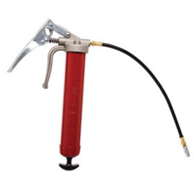Alemite 555-E Professional Pistol Grip Grease Guns, 16 oz, 7,500 psi, Hose/Coupler, Grease