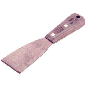 Ampco Safety Tools K-21 Putty Knives, 3 9/16 in Long, 1 1/4 in Wide, Stiff Blade