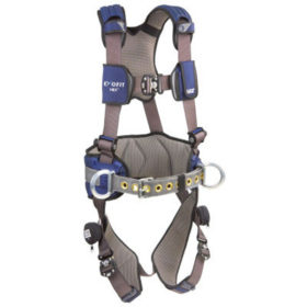 Capital Safety 1113127 ExoFit NEX Construction Harnesses, Back & Side D-Rings, Duo-Lok QuickConnect, LG