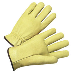 Anchor Products 4900XL 4000 Series Driver Gloves, Standard Grain Pigskin, X-Large, Unlined, Tan