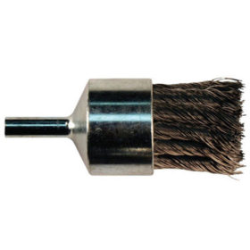 Anchor Products 1EB20POP Knot Wire End Brush, Carbon Steel, 1 1/8 in x 0.02 in POP
