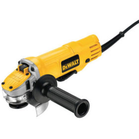 DEWALT DWE4120 Small Angle Grinders, 4 1/2 in Dia, 9A, 12,000 rpm, Lock-On; Paddle Switch