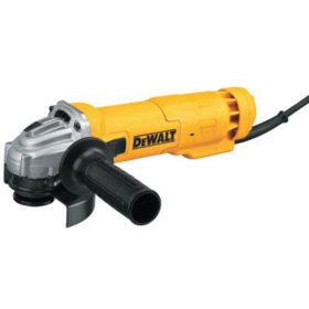 DEWALT DWE4214 Small Angle Grinders, 4 1/2 in Dia., 11A, 11,000 rpm,  Paddle Switch