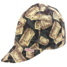Comeaux Caps 1000E-CAP Deep Round Crown Caps, One Side, One Size Fits All, Assorted Prints