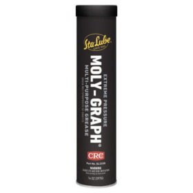 CRC Industries Inc. SL3330 Extreme Pressure Moly-GraphMulti-Purpose Grease, 14 oz Cartridge