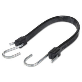 Keeper 06219 Rubber Straps, Steel Hooks, 19 in L