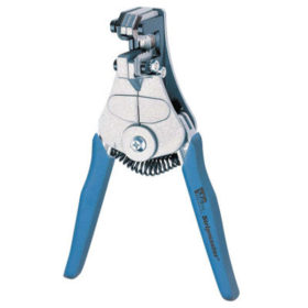 Ideal Industries 45-092 Wire Strippers, 7 1/4 in, 10-22 AWG, 1/11;1/14;1/21;18/125;2/33;6/53 in, Blue