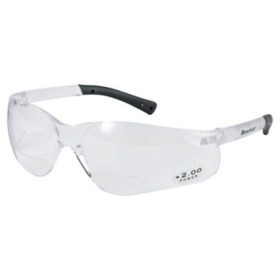 MCR Safety BKH20 BearKat Magnifier Eyewear, +2.0 Diopter Clear Polycarbonate Lenses