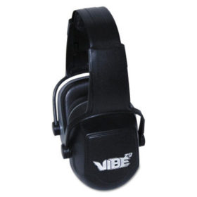 Kimberly-Clark 20775 H70 VIBE Earmuffs, 29 dB NRR, Black, Headband