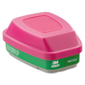 3M Combination Cartridges/P100 Particulate Filters, Ammonia/Methylamine (60924)