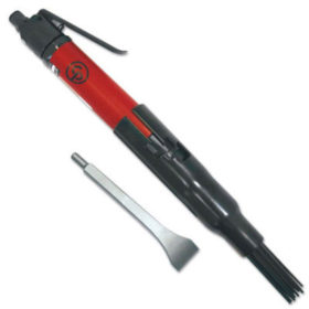 Chicago Pneumatic CP7120 Needle Scaler/Weld Flux Chippers, 4,600 blows/min, 1 1/8 in Stroke