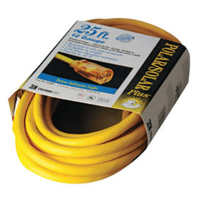 CCI 01687 Polar/Solar Extension Cord, 25 ft
