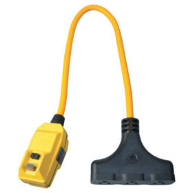 CCI 14880023-6 Right Angle GFCI Extension Cord