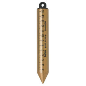 Apex Tool Group 590GMEN Inage Oil Gauging Plumb Bobs, 20 oz, Brass, English/Metric