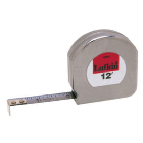 Apex Tool Group C9212 MezurallÂ® Pocket Measuring Tapes, 1/2 in x 12 ft, 1/16 in; 1/8 in Grad.