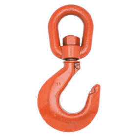 Apex Tool Group 3953115PL 1014 Series Latched Swivel Hoist Hooks Size 11 Painted Orange