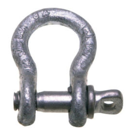 Apex Tool Group 5411035 419 Series Anchor Shackles, 5/8 in Bail Size, 3.25 Tons, Screw Pin Shackle
