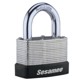 CCL 436 Sesamee  Keyless Padlocks, 5/16 in Diam., 1 in L X 1 in W, Brass