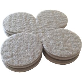 Shepherd Hardware 1-1/2 In. Beige Self-Adhesive Commercial Grade Felt Pads (8-Count) (6707)
