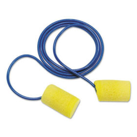 3M 311-1106 E-A-R Classic Small Foam Earplugs, PVC, Yellow, Corded