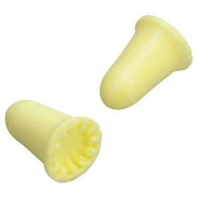 3M 312-1261 E-A-Rsoft FX Earplugs, Uncorded, 33dB, Yellow