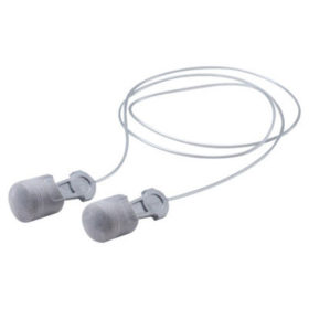 3M P1401 Pistonz Earplugs, Polyurethane, Silver, Corded