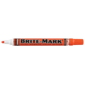ITW Brands 84005 DYKEM BRITE-MARK Medium Markers, Orange, Medium, Bullet