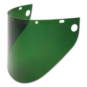 Honeywell 4199DGN High Performance Faceshield Windows, , Dark Green, Extended View, 9 3/4" x 19"