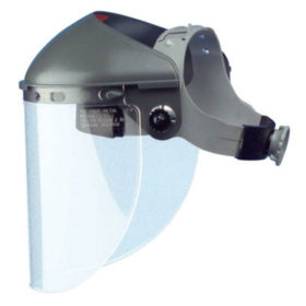 Honeywell F400 High Performance Faceshield Headgears, 4 in Crown, 3C Ratchet