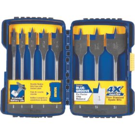 Irwin 341008 Speedbor 8-Piece Spade Bit Set