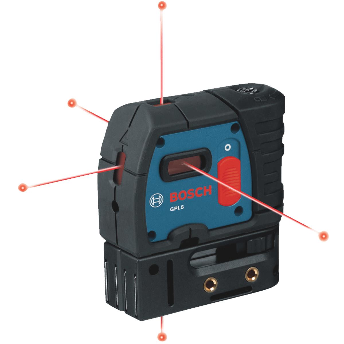 Bosch Bosch GPL5 5-Point Self-Leveling Alignment Laser Level for sale online 
