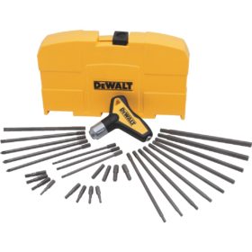 Stanley DWHT70265 31-Piece Ratcheting T-Handle Hex Key Set
