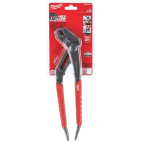 Milwaukee 10 In. Comfort Grip V-Jaw Groove Joint Pliers (48-22-6210)