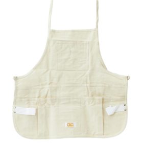 Custom Leathercraft 12-Pocket Canvas Bib Apron (C-10)