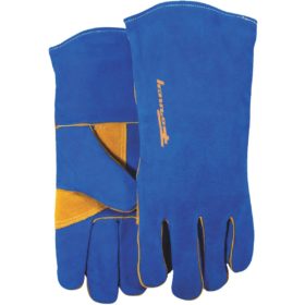 Forney Size 13-1/2 In. Blue Large Welding Gloves (53422)