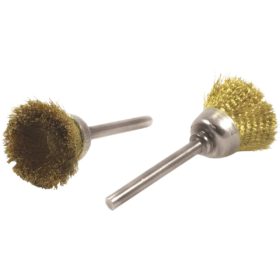 Forney 2-Piece Brass Cup Brush Set (60232)