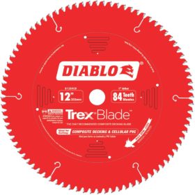 Freud Inc D1284CD Diablo Trex Blade Decking Circular Saw
