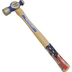 Vaughan 8 Oz. Steel Ball Peen Hammer with Hickory Handle (TC308)