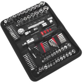 Do it 1/4 In., 3/8 In. Drive 6 & 8-Point Standard/Metric Mechanic & Automative Tool Set (83-Piece) (HM85)