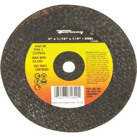 Forney Industries 71840 Cut-Off Wheel