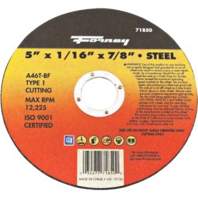 Forney Industries 71850 Cut-Off Wheel
