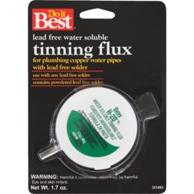 Oatey 301485 Do it Best H-2095 Water Soluble Tinning Flux