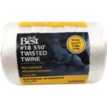 Do it Best #18 x 550 Ft. White Nylon Twisted Twine (301612)