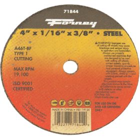 Forney Industries 71844 Cut-Off Wheel