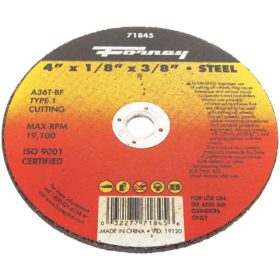 Forney Industries 71845 Cut-Off Wheel