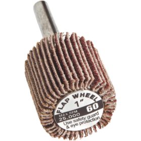 Forney Industries Shank Mounted Flap Sanding Wheel (60190)