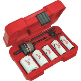 Milwaukee Electric 49-22-4005 Ice Hardened 9-Piece General Purpose Hole Saw Set