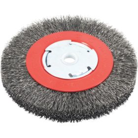Forney 6 In. Crimped, Coarse .012 In. Bench Grinder Wire Wheel (72750)