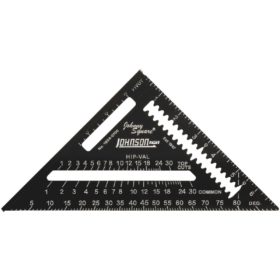 Johnson Level 1904-0700 Johnny Square Professional Easy-Read Rafter
